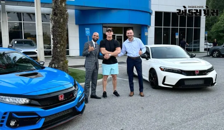 હોલિવૂડ એક્ટર જોન સીનાએ ખરીદી નવી કાર, ફોટો ઇન્ટરનેટ પર વાયરલ