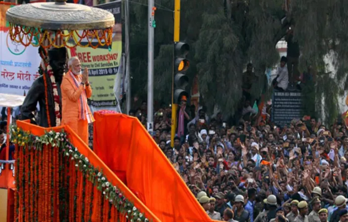 NDA ઉત્તર પ્રદેશમાં 80 માંથી 74 બેઠકો મેળવવાનો અંદાજ :  Exit polls