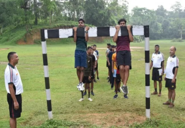  Tripura : આસામ રાઇફલ્સ દ્વારા  ત્રિપુરામાં અગ્નિપથના ઉમેદવારો માટે યુવા તાલીમનું આયોજન