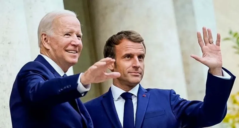 મેક્રોન અને બિડેન ગાઝા માટે એક થયા: યુદ્ધવિરામ અને માનવતાવાદી કાર્યવાહીની વિનંતી