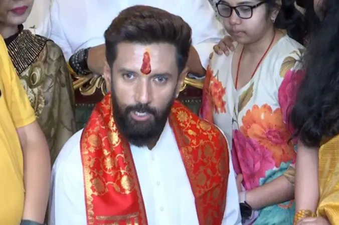 ચિરાગ પાસવાન ફૂડ પ્રોસેસિંગ ઇન્ડસ્ટ્રીઝના મંત્રી તરીકે કાર્યભાર સંભાળ્યો