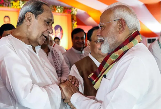 ઓડિશાના સીએમ શપથ ગ્રહણ સમારોહમાં નવીન પટનાયકને પીએમ મોદીનો હૃદયસ્પર્શી સંકેત