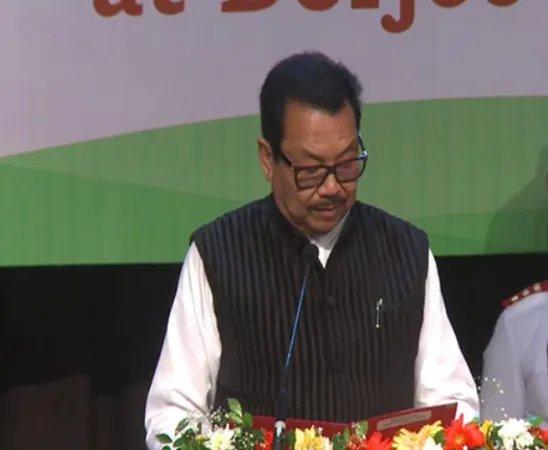 ચૌના મેને બીજી ટર્મ માટે અરુણાચલ પ્રદેશના ડેપ્યુટી સીએમ તરીકે શપથ લીધા