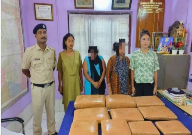 ત્રિપુરાના દામચેરામાં 26 કિલો ગાંજા સાથે બે મહિલાઓની ધરપકડ