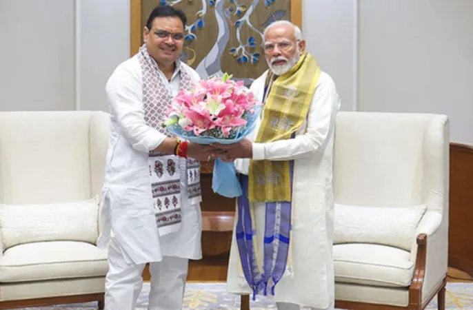 રાજસ્થાનના સીએમ દિલ્હીમાં પીએમ મોદી અને કેન્દ્રીય મંત્રીઓને મળ્યા