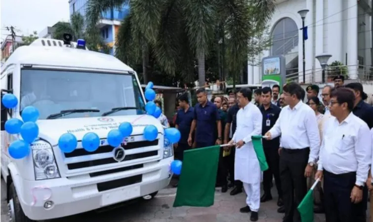 ત્રિપુરાએ ધલાઈમાં રાજ્યની પ્રથમ અદ્યતન બ્લડ કલેક્શન વેન લોન્ચ કરી