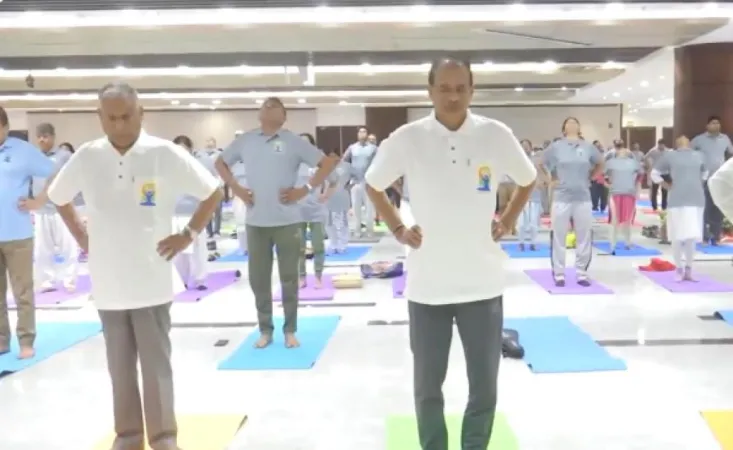  International Yoga Day 2024: કેન્દ્રીય મંત્રીઓ યોગ દિવસની ઉજવણીમાં જોડાયા