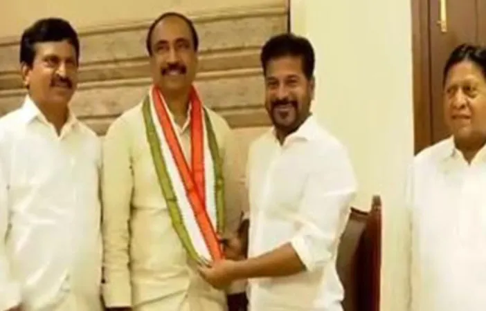 તેલંગાણામાં BRS ધારાસભ્ય સંજય કુમાર કોંગ્રેસમાં જોડાયા