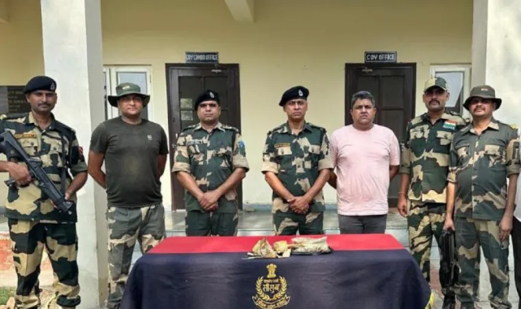 BSFએ પંજાબના અમૃતસરમાં 6 કિલોથી વધુ હેરોઈન જપ્ત કર્યું