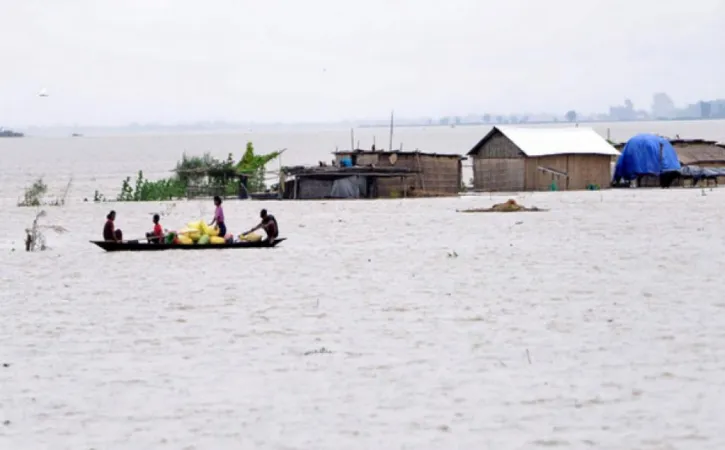 આસામ: પૂર સંબંધિત મૃત્યુઆંક 90 પર પહોંચ્યો, વધુ સાત લોકો મૃત્યુ પામ્યા