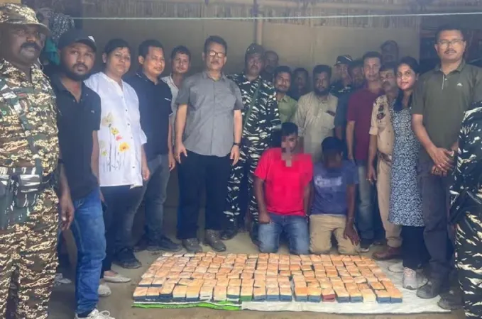 આસામ પોલીસ STF એ 17.5 કરોડ રૂપિયાનું 2 કિલો હેરોઈન જપ્ત કર્યું, ચારની ધરપકડ