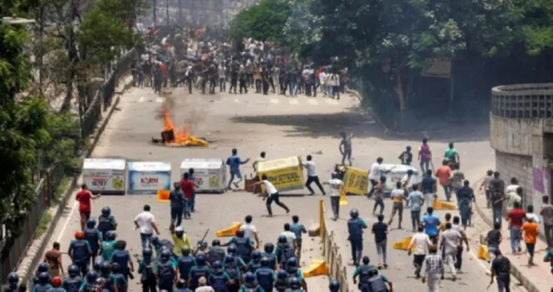 બાંગ્લાદેશ : અનામતને લઈને વિરોધ પ્રદર્શન, અત્યાર સુધીમાં 105 લોકોના મોત