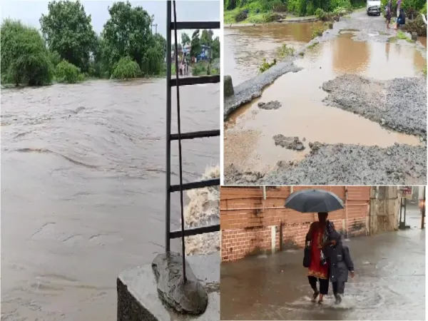 ગુજરાતમાં ભારે વરસાદ, અમદાવાદમાં યલો એલર્ટ જારી