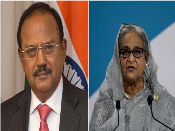NSA અજીત ડોભાલ બાંગ્લાદેશના પીએમ શેખ હસીનાને મળ્યા