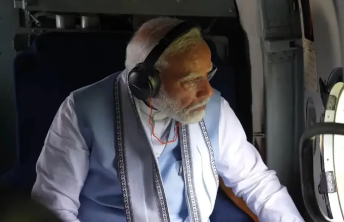 PM મોદીએ ભૂસ્ખલન-હિટ વાયનાડનું સર્વેક્ષણ કર્યું, રાહત પ્રયાસોની સમીક્ષા કરી