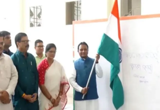 ઓડિશામાં દેશભક્તિને પ્રોત્સાહન આપવા માટે 'હર ઘર તિરંગા' અભિયાન શરૂ