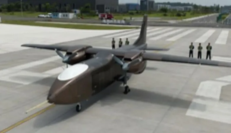 ચીનમાં મોટા પાયે માનવરહિત પરિવહન વિમાને પ્રથમ સફળ ઉડાન ભરી