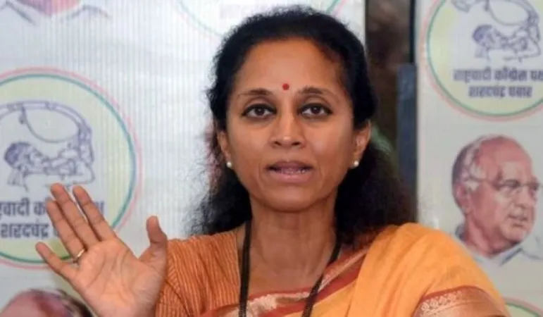 Supriya Sule  : સુપ્રિયા સુલેએ સંસદના ભાષણ પછી ટેક્સ નોટિસનો આરોપ લગાવ્યો