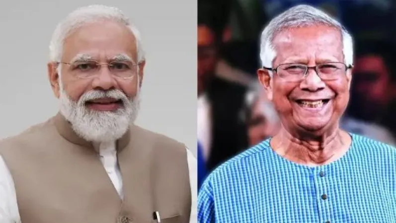 PM મોદીએ બાંગ્લાદેશના વચગાળાના નેતા યુનુસ સાથે પ્રથમ વાર  ફોન પર વાતચીત કરી 