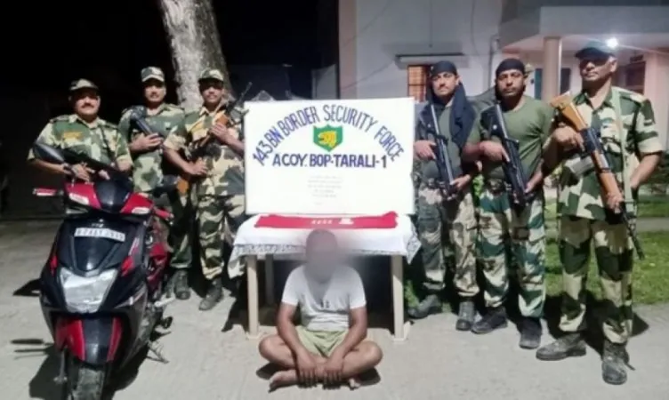 BSFએ પશ્ચિમ બંગાળમાં 71 લાખ રૂપિયાનું સોનું જપ્ત કર્યું