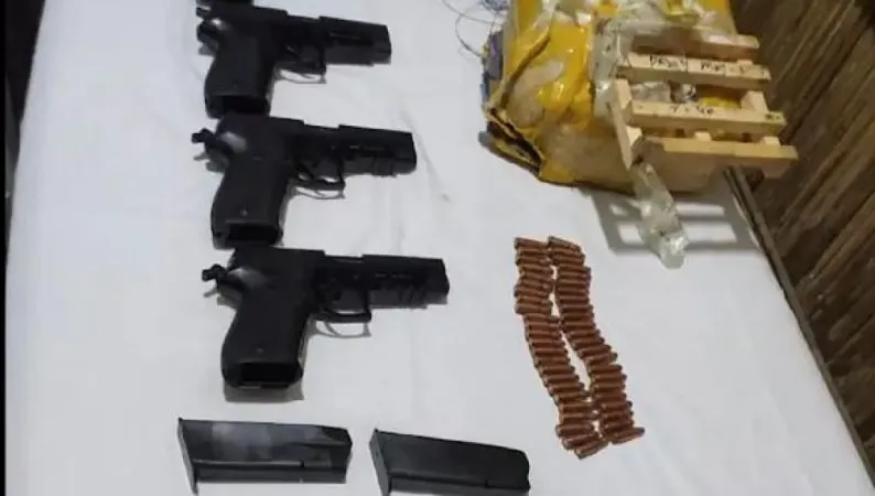 શંકાસ્પદ ડ્રોન છોડ્યા પછી J-K ના સાંબામાં ત્રણ પિસ્તોલ રિકવર કરવામાં આવી