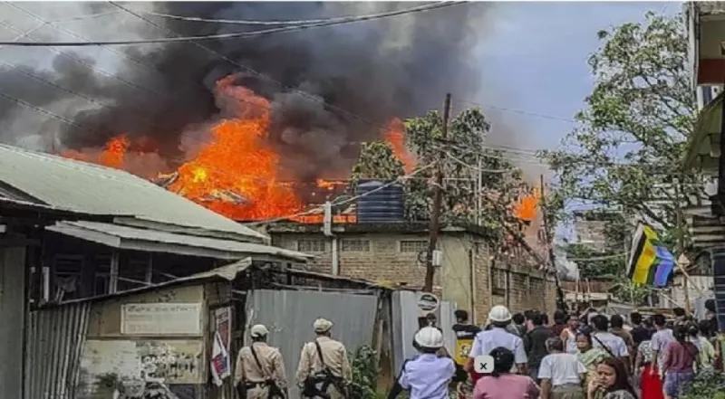 મણિપુરમાં ફરી એકવાર હિંસા ભડકી,  ડ્રોન હુમલામાં 2 લોકોનાં મોત