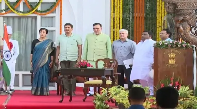 દિલ્હીની નવી AAP સરકાર: આતિશીએ 13 મંત્રાલયોનો હવાલો સંભાળ્યો