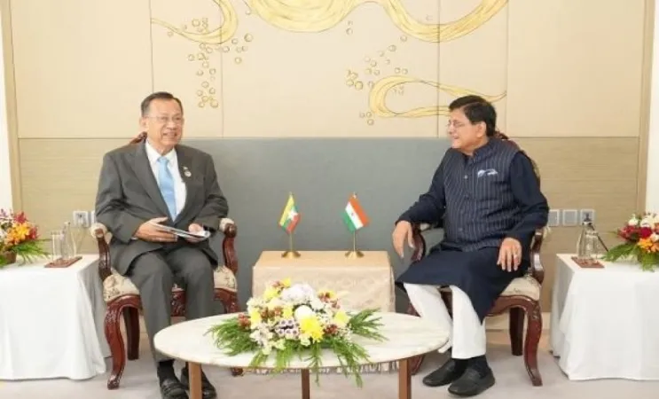 પીયૂષ ગોયલે પૂર્વ એશિયા સમિટમાં મ્યાનમાર અને દક્ષિણ કોરિયા સાથે વેપાર સહકારની ચર્ચા કરી