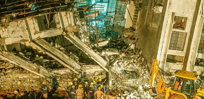 બેંગલુરુમાં ઈમારત ધરાશાયી થવાથી પાંચ લોકોના મોત, પાંચ ઘાયલ