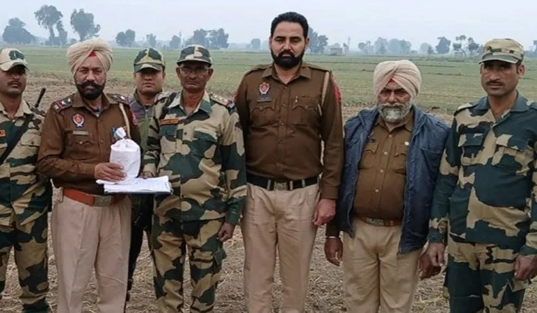 BSF અને પંજાબ પોલીસ દ્વારા સંયુક્ત ઓપરેશને સરહદ પર હેરોઈનની દાણચોરીના પ્રયાસોને નિષ્ફળ બનાવ્યા