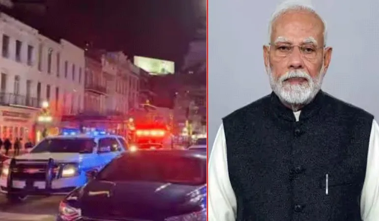 પીએમ મોદીએ ન્યૂ ઓર્લિયન્સમાં "કાયરતાપૂર્ણ આતંકવાદી હુમલા"ની નિંદા કરી