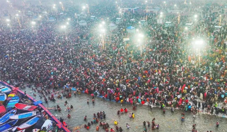 Mahakumbh 2025 : આજે સંગમમાં 80 લાખથી વધુ શ્રદ્ધાળુઓએ પવિત્ર સ્નાન કર્યું
