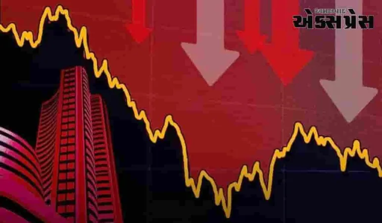 ટેરિફ લાગુ થતાં જ શેરબજારમાં અરાજકતા મચી ગઈ, સેન્સેક્સ 806 પોઈન્ટ અને નિફ્ટી 50 182 પોઈન્ટ ઘટ્યો