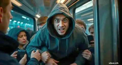 ચાલતી ટ્રેનમાં ફોન ચોરી? યાત્રીઓએ ચોરને ખિડકીમાંથી લટકાવ્યો! પછી શું થયું તે જાણો