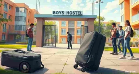 છોકરાઓનો કમાલ: ગર્લફ્રેન્ડને બેગમાં ભરી હોસ્ટેલમાં લાવ્યા! ભાંડો ફૂટ્યો, પછી શું થયું તે જાણો?