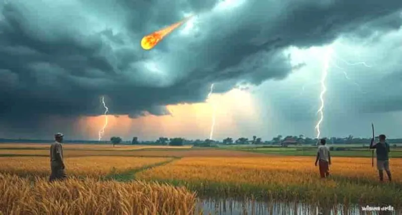 ગુજરાતવાસીઓ સાવધાન! આકાશમાંથી વરસશે અગનગોળા, ગાજવીજ સાથે મુસળધાર વરસાદ