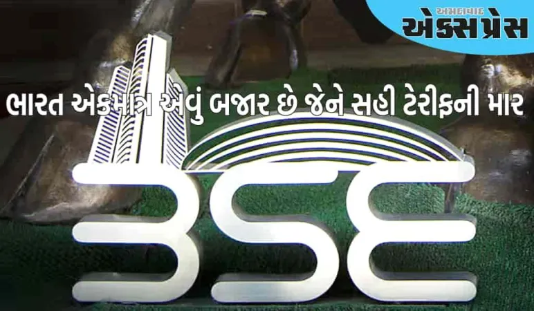 ટ્રમ્પના ટેરિફના કારણે ભારત એકમાત્ર એવું બજાર છે જેને સહી ટેરીફની માર 