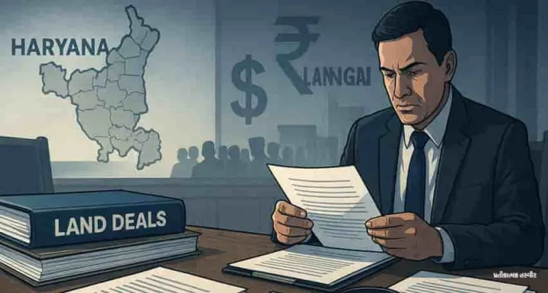 રોબર્ટ વાડ્રા vs ED: હરિયાણાની જમીન કૌભાંડ કેસમાં ફરી શરૂ થઈ તપાસ