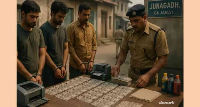 ગુજરાતમાં નકલી નોટનો ખેલ: 3 શખ્સો પકડાયા