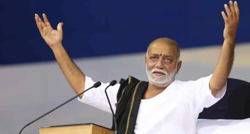 શ્રીનગરમાં રામકથા બંધ! પહેલગામ હુમલા પછી મોરારી બાપુનો મોટો નિર્ણય