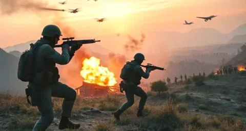 ભારતની સેનાનો દમદાર પ્રહાર: 100 આતંકી, 40 પાક જવાન મૃત 