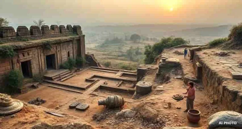 જાણો ભારતનો રહસ્યમય કિલ્લો: જ્યાં ખોદકામમાં મળી પ્રાચીન મૂર્તિઓ, ઇતિહાસના અનેક રહસ્ય ખૂલ્યા!