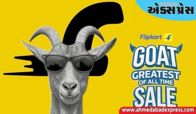 ફોનથી લઈને સ્માર્ટ ટીવી સુધી, આ ઉત્પાદનો પર Flipkart GOAT સેલ 2025 માં બમ્પર ડિસ્કાઉન્ટ મળશે
