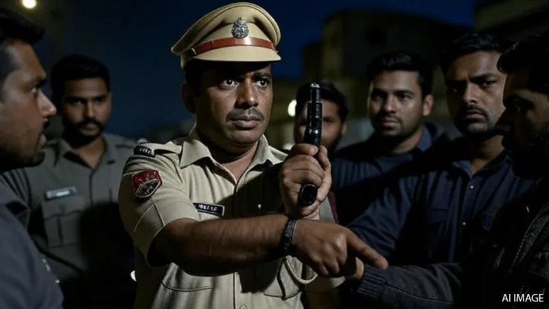 પોલીસ સ્ટાફ છું, મને ગોળી ન મારો... હેડ કોન્સ્ટેબલે હથિયારબંધ ગુંડાઓ પાસે જીવ બચાવવાની વિનંતી કરી