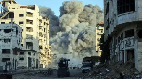 ઇઝરાયલે ગાઝામાં એક રાતમાં 140 જગ્યાઓ તબાહ કરી: જમીન, હવા અને સમુદ્રમાંથી હુમલા કર્યા 