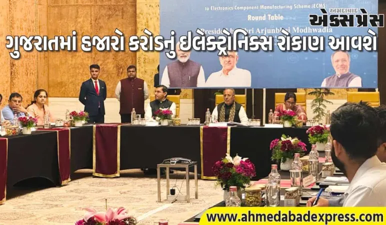 ગુજરાત બનશે ઇલેક્ટ્રોનિક્સનું વૈશ્વિક હબ! મોઢવાડિયાએ TATA, Kaynes સાથે મોટી બેઠક કરી