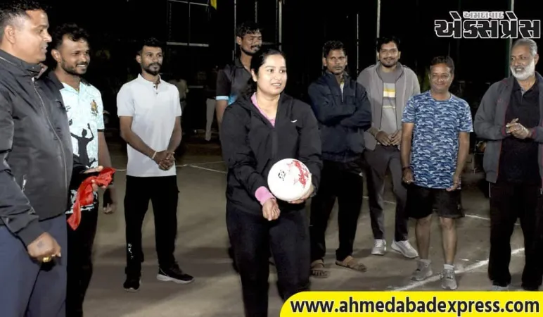 SP વિશાખા ડબરાલના હસ્તે નર્મદા જિલ્લા સ્તરની મેગા સ્પોર્ટ્સ સ્પર્ધાનો પ્રારંભ