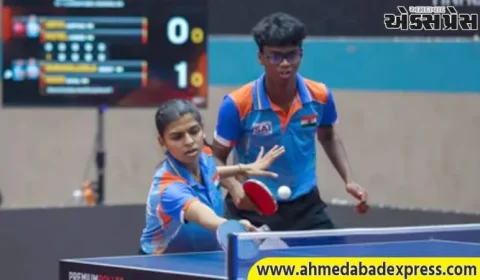 WTT ફીડર સિરીઝ: મિક્સ્ડ ડબલ્સ ક્વોલિફાઇંગ રાઉન્ડમાં સાર્થક-હાર્ડીએ સ્નેહિલ-સાયલીને હરાવી