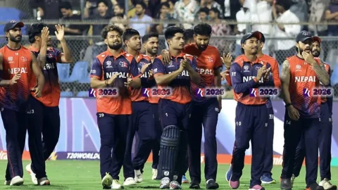 સ્કોટલેન્ડને હરાવી નેપાળની ઐતિહાસિક જીત: ભુર્ટેલ અને આઈરી ચમક્યા