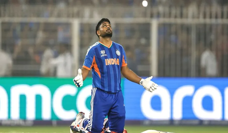 બ્રેકિંગ: વેસ્ટ ઈન્ડિઝને હરાવી ભારત ટી-20 વર્લ્ડ કપની સેમીફાઈનલમાં-સંજુ સેમસનની ‘માસ્ટરક્લાસ’ બેટિંગ  